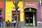 Colorful cafe in resort town La Boca, Buenos Aires