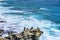 Colorful Cairns Rock Piles Ocean Honolulu Hawaii