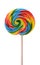 Colorful Candy Lollipop on a White Background