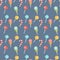 Colorful candy seamless pattern