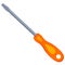 Colorful cartoon flathead screwdriver