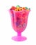 Colorful cereal Cup