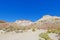 Colorful Cerro Siete Colores, Seven 7 Colors Mountain in the andean precordillera near Uspallata, Argentina