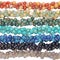 The colorful of Chakra stone bracelets