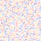 Colorful chaotic scratch hatching seamless pattern, vector