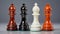 Colorful Chess Kings And Queens In Steinheil Quinon Style