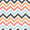 Colorful chevron grunge stripes seamless vector pattern background illustration