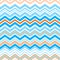 Colorful chevron ornament geometric abstract seamless pattern, vector