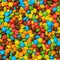 Colorful chocolate candy for backgrounds