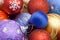 Colorful Christmas balls