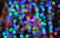 Colorful Christmas lights dots - bokeh pattern