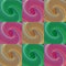 Colorful Christmas seamless holiday swirl pattern