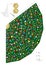 Colorful Christmas Tree Template Paper Model