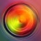 Colorful circular abstract background