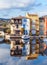 Colorful city on the water, Port of Grimaud, CÃ´te d`Azur, Franc