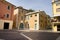 Colorful cityscape, Bardolino, Italy