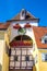 Colorful Clock Tower-Meersburg,Germany,Europe