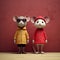 Colorful Coated Mice: A Playful Character Design Inspired By Bill Gekas