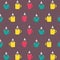 Colorful Coffee Mug Background