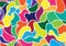 Colorful collage pattern for backgrounds