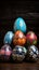 A Colorful Collection of Painted Eggs