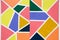 Colorful collection of recycled paper backgrounds in high quality - total image size