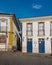 Colorful colonial style buildings with baroque portuguese influence in Ouro Preto, Brazil. Ouro Preto was designed a World