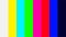 Colorful colors signal of TV screen, television signal with graphic color film, video display screen color swatch tv for