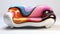 Colorful Comfort: Sofa Concept that Combines Creative Design with Ultimate Relaxation, Generative AI