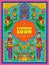 Colorful Coming Soon banner in truck art kitsch style of India