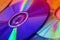 Colorful compact discs