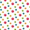 Colorful conncept geomerty seamless pattern.