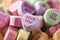 Colorful Conversation Hearts Candy