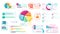 Colorful Corporate Infographic Elements With Alpha Channel
