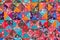 Colorful crazy quilt for sale