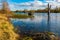 Colorful Creekfield Lake at Brazos Bend Texas