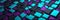 A colorful cube pattern with shades of black, blue and purple. AI Generated