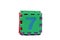 Colorful cube puzzle of odd numbers - seven