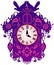 Colorful cuckoo clock