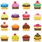 Colorful Cupcakes