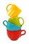 Colorful cups