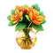 Colorful Cute Flower, 3D Cartoon style, Clipart. AI-Generated.