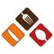 Colorful cutlery icon image design