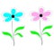 Colorful Daisies Clipart