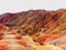 Colorful Danxia Topography at Zhangye,Gansu,China