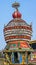 Colorful , decorated charriot top at Udupi Shri Krishna temple