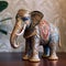 Colorful decorative porcelain elephant toy