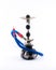 Colorful detailed hookah on a white background