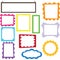 Colorful Digital Frame set