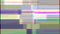 Colorful digital noise, lined glitch effect. Video signal damage. No TV signal